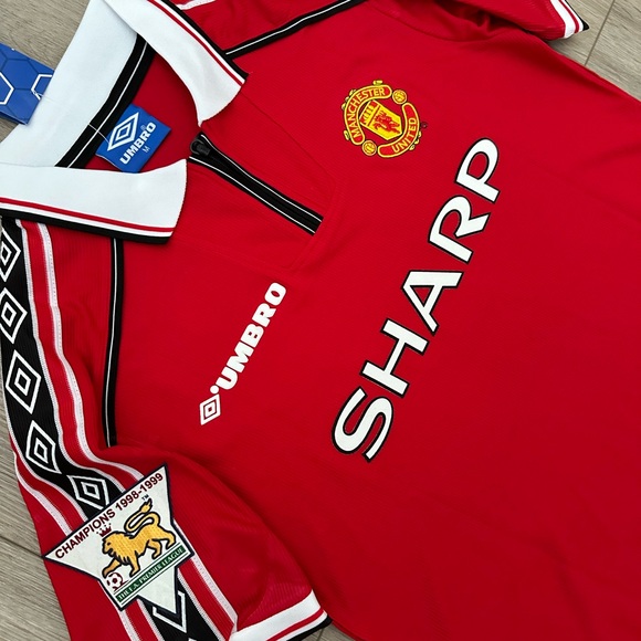 Manchester United Beckham Red 1998/1999 - Picture 4 of 6